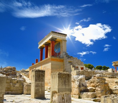 Ruins Knossos, Crete